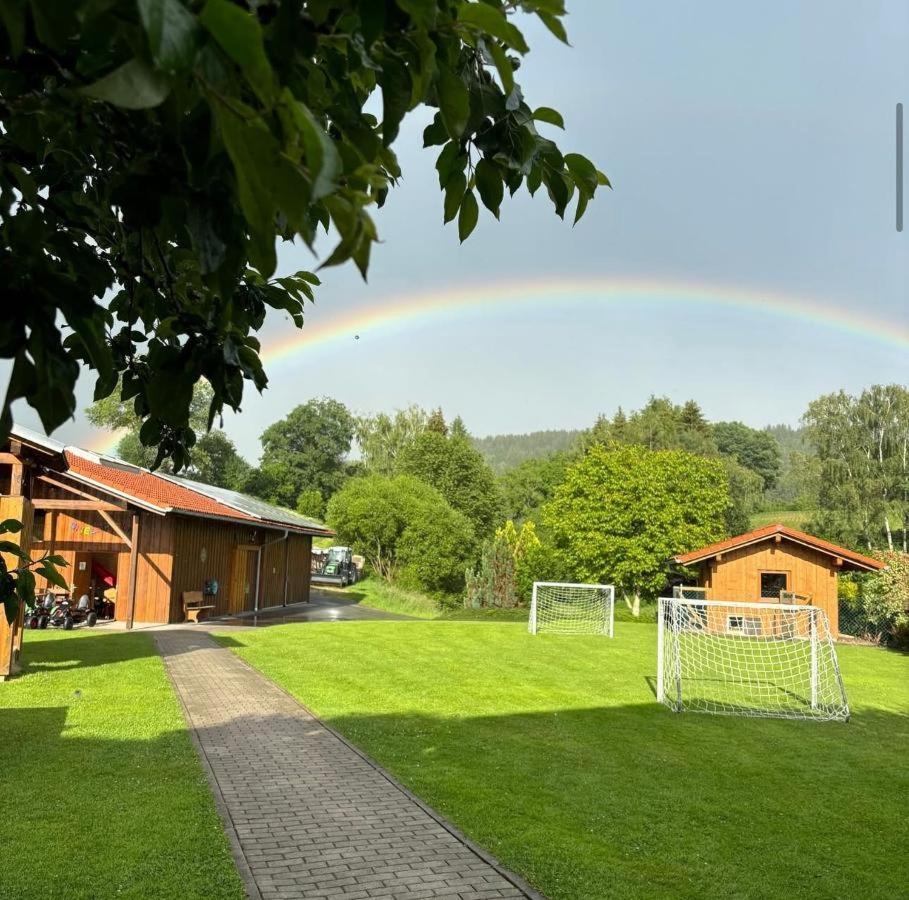 Ferienwohnungen Holzferienhaeuser Leithenwald Zwiesel Luaran gambar